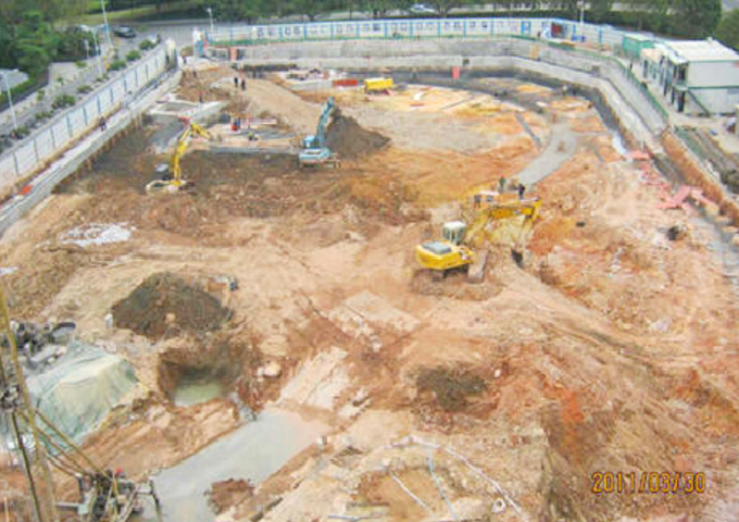 有線信息傳輸大廈基坑支護、土石方和樁基礎(chǔ)工程1